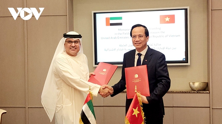 Vietnam and UAE sign MoU on human resources cooperation